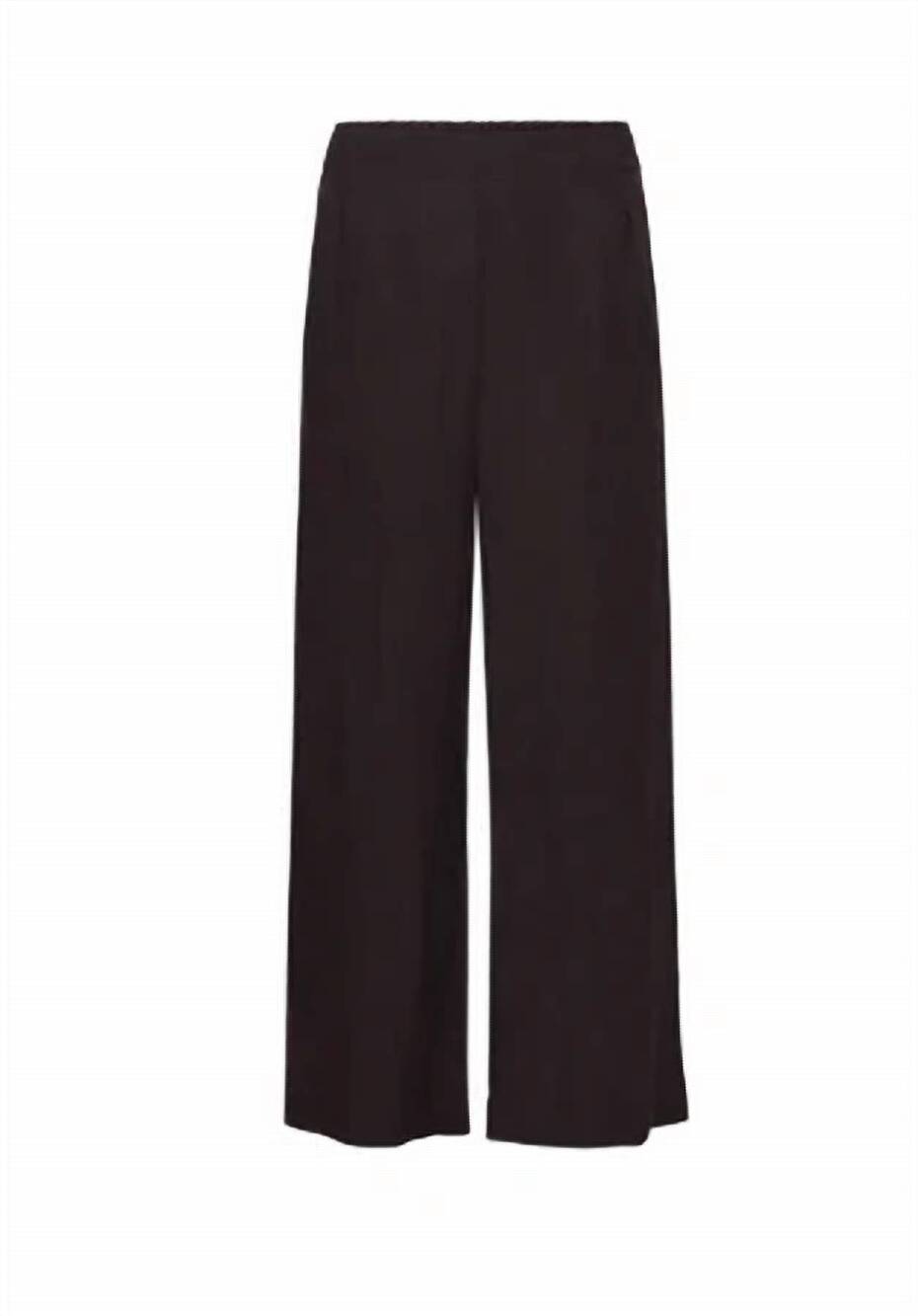 NEW ANEMOS women's keaton wide leg pant in espresso